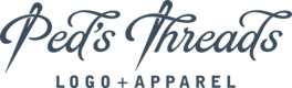 Ped's Threads Logo + Apparel